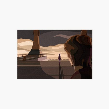 Ahsoka Tano "Im sorry master, Im not coming back" Art Board Print