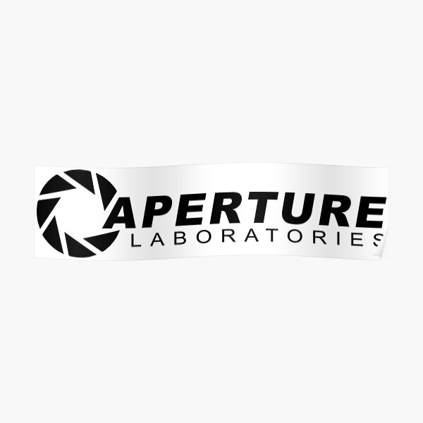 Portal 2: Aperture Science Logo Poster