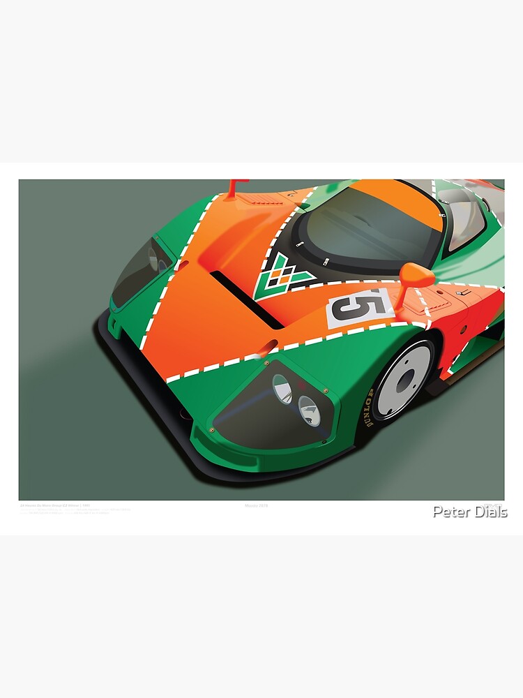 Legends Automotive Art | Mazda 787B Limited Edition High-Quality Print