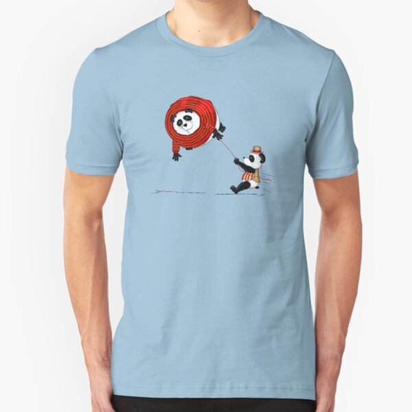 Floating Panda Slim Fit T-Shirt
