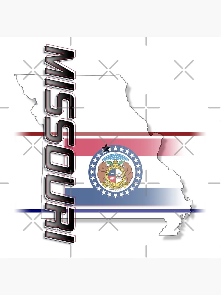 "Missouri Vertical" Poster by RicksPix Redbubble
