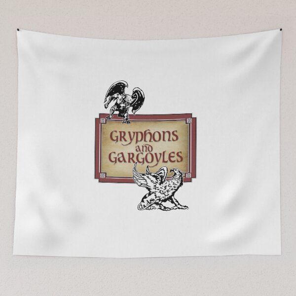 Item preview, Gryphons and Gargoyles designed and sold by GreysGirl.