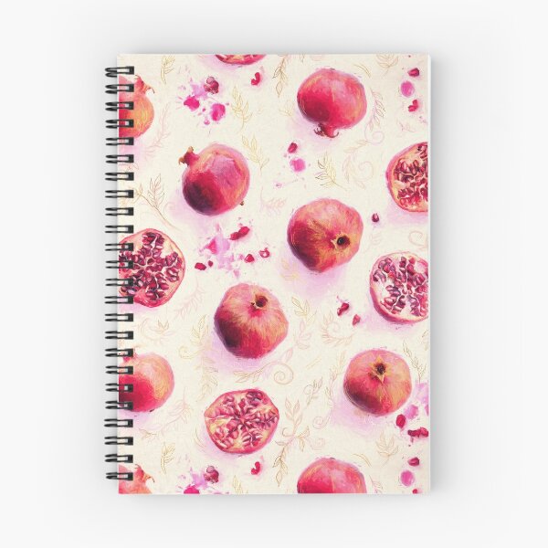 Item preview, Painted Pomegranates with Gold Leaf Pattern designed and sold by micklyn.