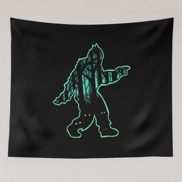 Item preview, Bigfoot Sasquatch Yeti Nocturnal Creatures designed and sold by Wes Losner.