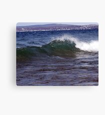 white cap Canvas Print