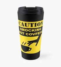 CAUTION: SMOCKING HOT COVFEFE Travel Mug