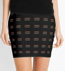 Funny One-Liner Coffee Joke Mini Skirt