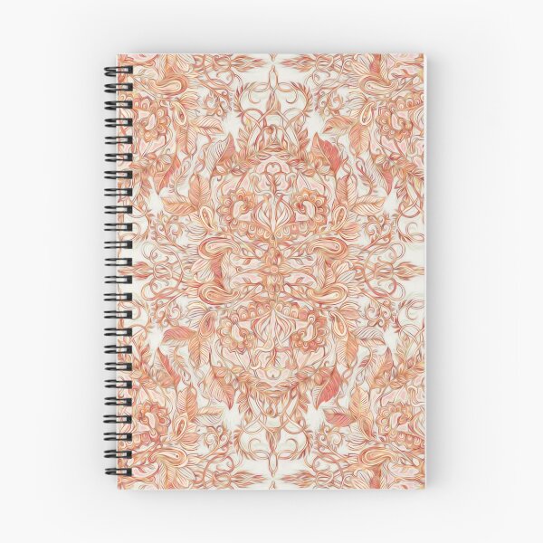 Item preview, Autumn Peach Art Nouveau Pattern designed and sold by micklyn.