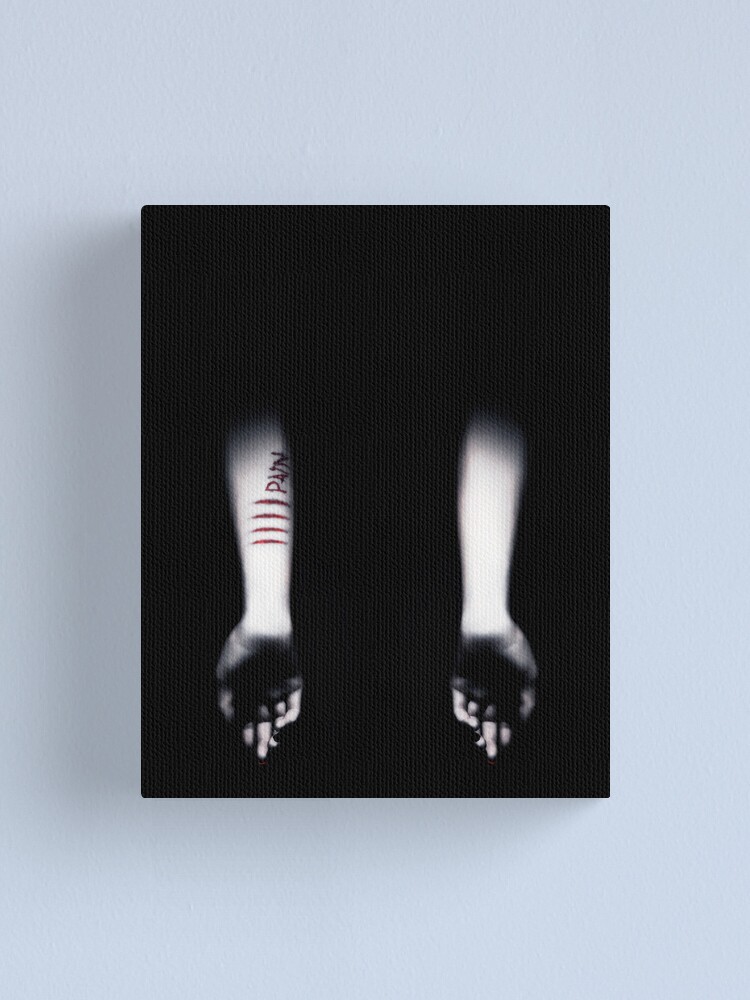 Thumbnail 1 of 3, Canvas Print, Pain designed and sold by FrankThomas.