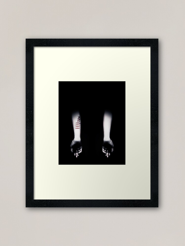 Thumbnail 1 of 7, Framed Art Print, Pain designed and sold by FrankThomas.