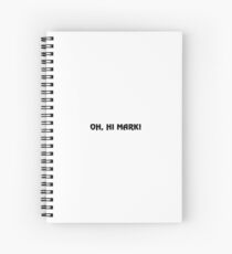 The Room "Oh, Hi Mark!" Spiral Notebook