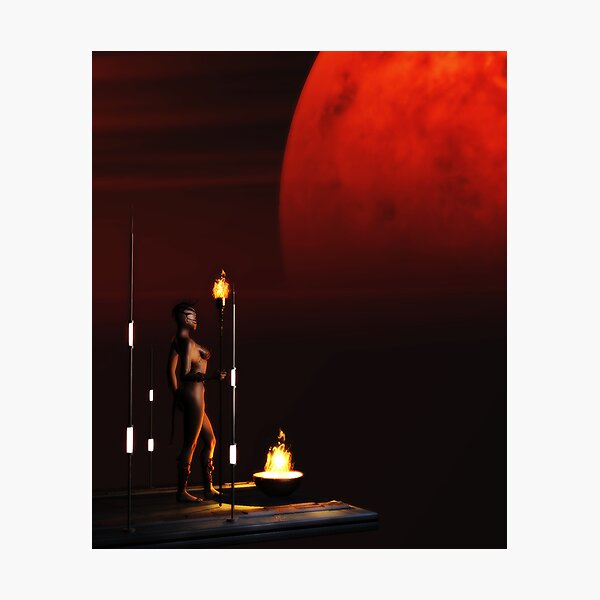 RedMoon Photographic Print