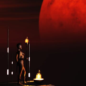 Artwork thumbnail, RedMoon by FrankThomas