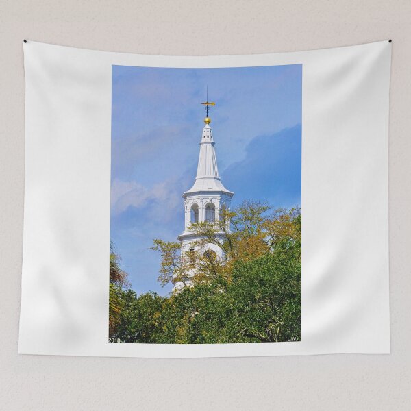 Item preview, St. Michael Episcopal Church Steeple designed and sold by LisaWootenPhoto.