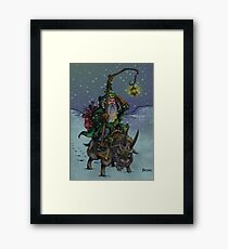 Yule Father Framed Print