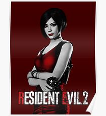RESIDENT EVIL 2 REMAKE - ADA Poster