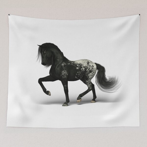 Item preview, Black Appaloosa Horse designed and sold by Rae134.
