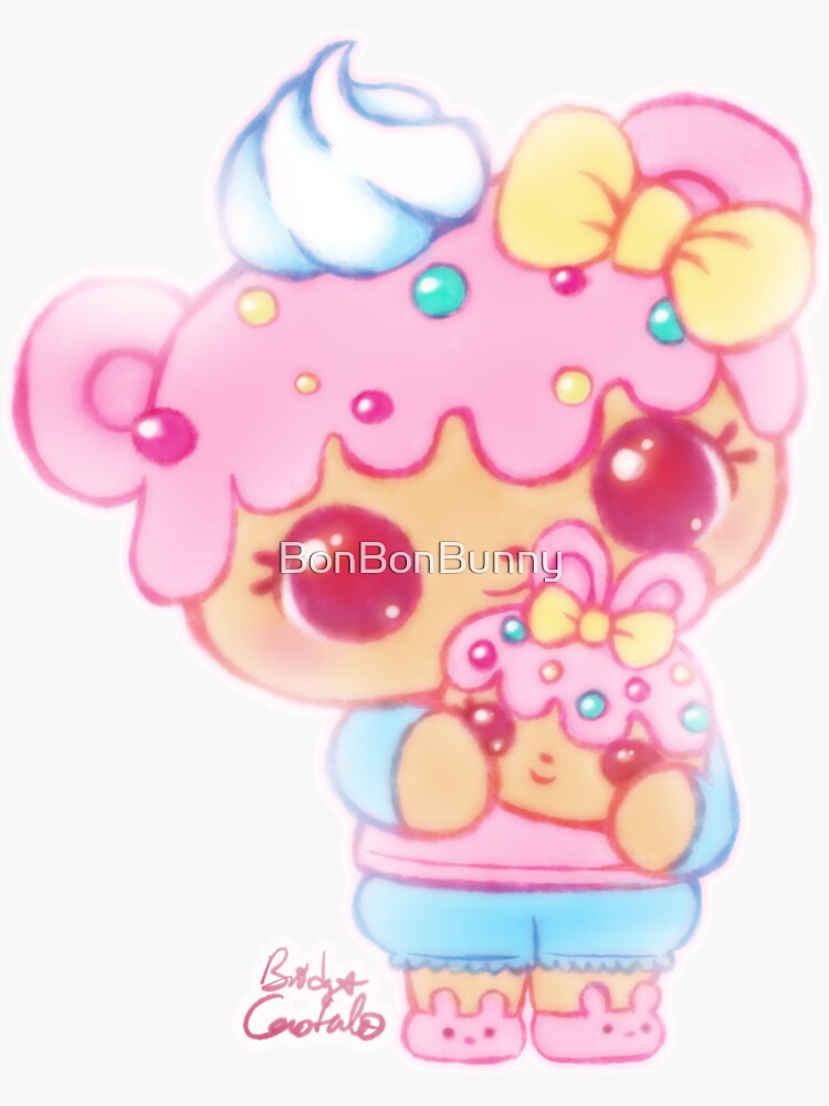 Cute Kawaii Num Nom Yummy Dottie & Bunfetti Toy Anime Fan Art