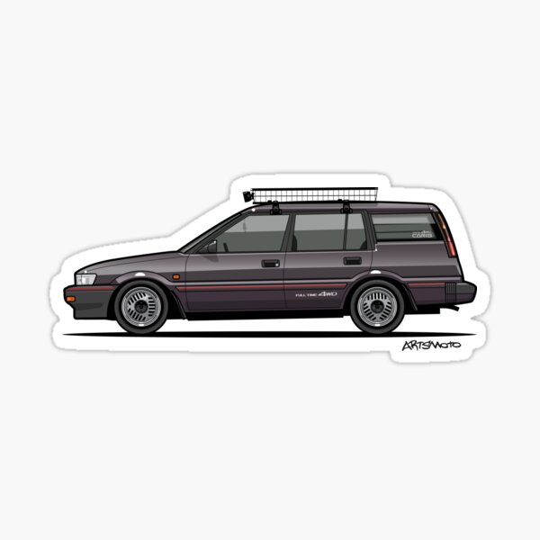 Item preview, Retronics Garage's Toyota AE95 Corolla 4WD Wagon designed and sold by Monkey Crisis On Mars.