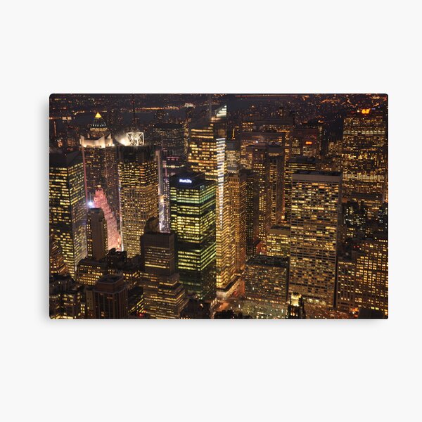City Lights Canvas Print