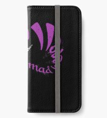 Wir sind alle verrückt hier iPhone Flip-Case/Hülle/Klebefolie