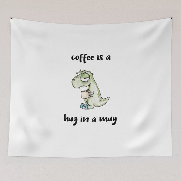 Item preview, Dinosaur Coffee Work Job Office Tired Cartoon Gift designed and sold by Style4You24.
