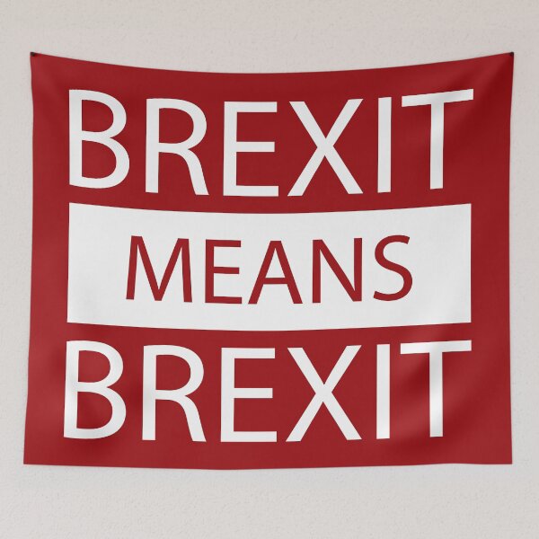 Artikelvorschau, Brexit bedeutet Brexit, Leave Means Leave entworfen und verkauft von DavidLeeDesigns.