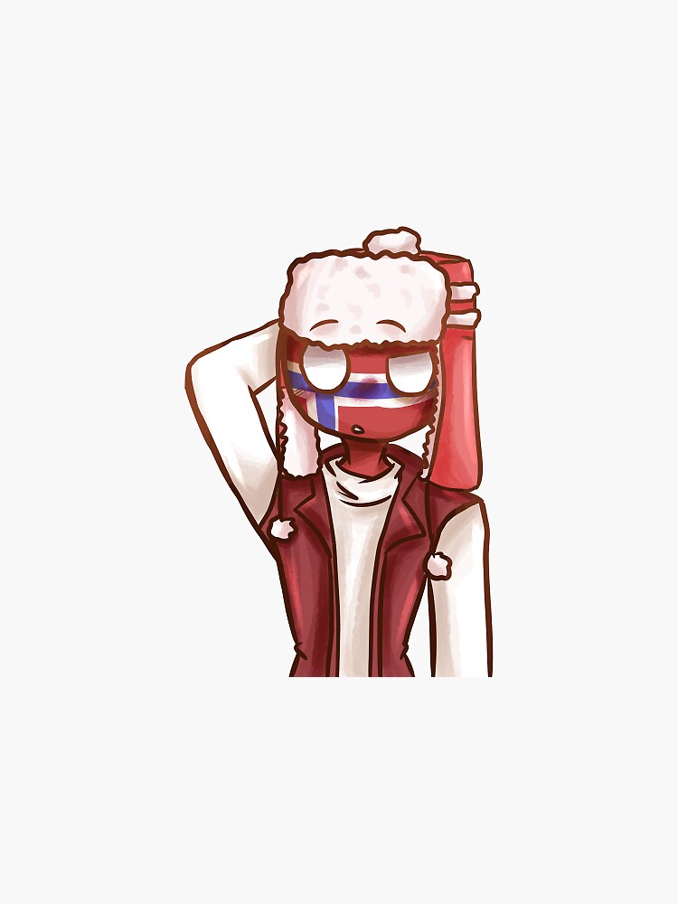 Countryhumans Russia/ Sticker Sticker for Sale by FlameonLeaf