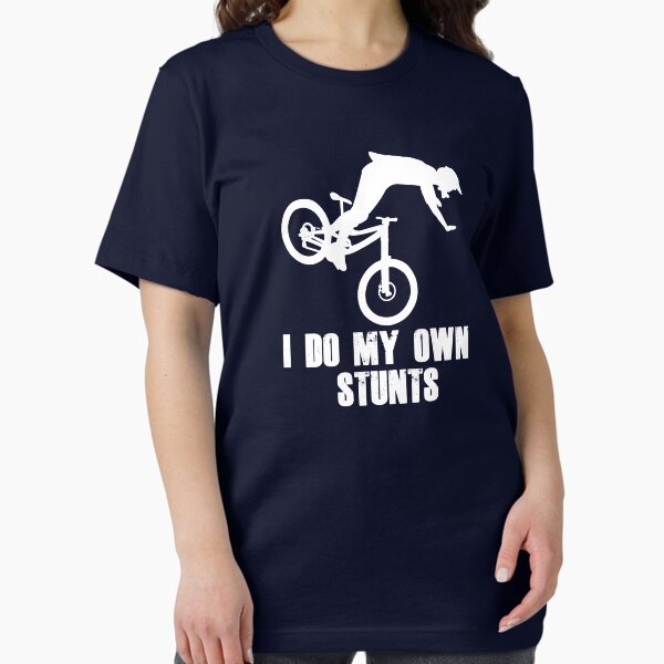 Item preview, I Do My Own Stunts Funny Mountain Biking / MTB Cycling Gifts for Cyclists! designed and sold by chriswilson111.
