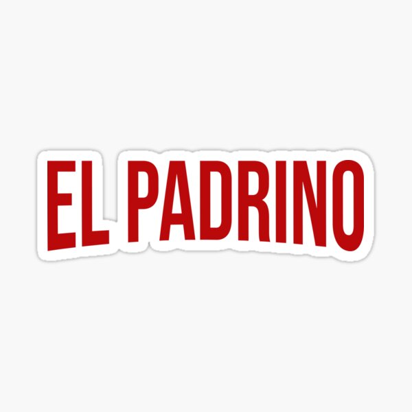 El Padrino Narcos Pegatina