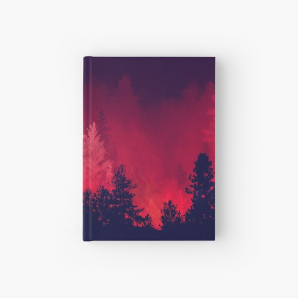 Red Wilderness Hardcover Journal