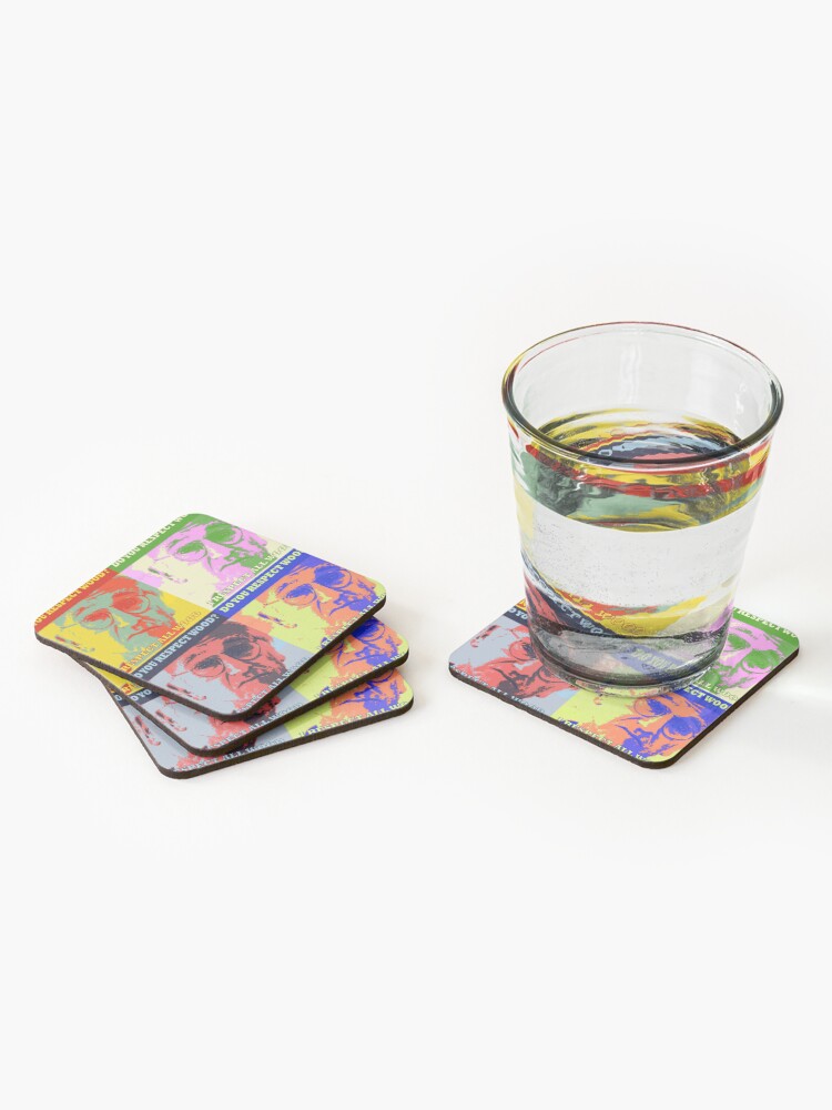 Alternate view of Respect All Wood Coasters (Set of 4)