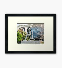 Don Bradman - Statue - Adelaide Oval Framed Print