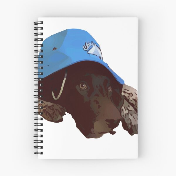 Item preview, German Shorthaired Pointer Wearing A Cool Blue Hat designed and sold by AndrewA8.