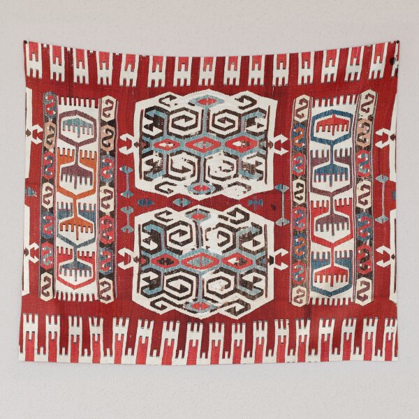 Item preview, Manisa  Antique Turkish Kilim  designed and sold by Vicky Brago-Mitchell®.