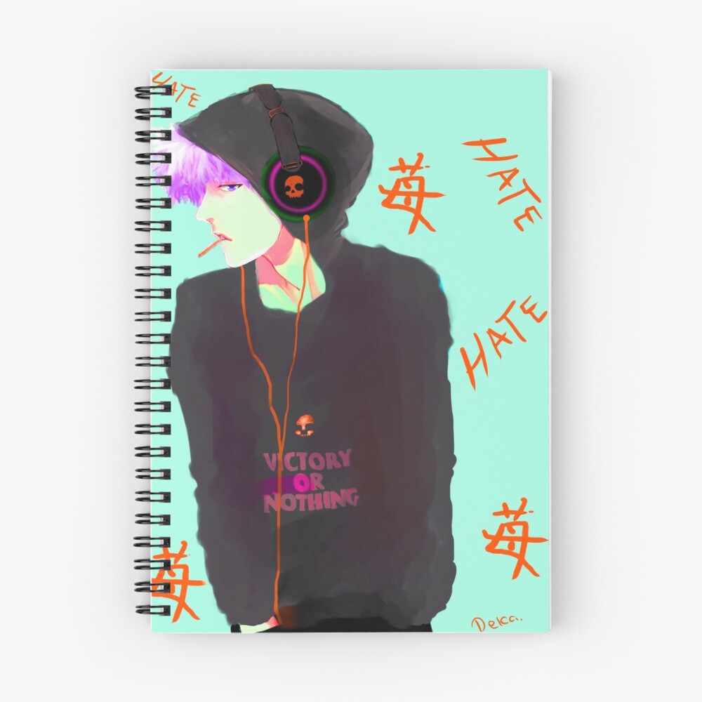 Item preview, Spiral Notebook designed and sold by Deka.