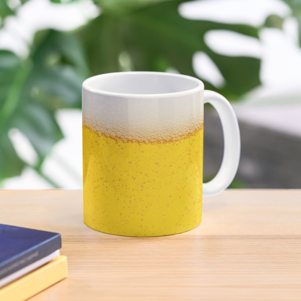 Kaffeebecher mit Bier Motiv Bier Kaffeetasse Becher Mug Geschenkverpackung 