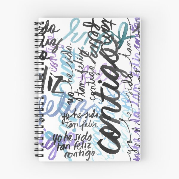 Item preview, He sido tan feliz contigo designed and sold by Adriana Campuzano.