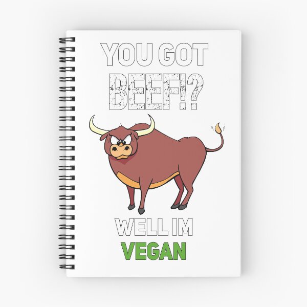 Item preview, You Got Beef? Well I'm Vegan Funny T-Shirt designed and sold by Joepseudo.