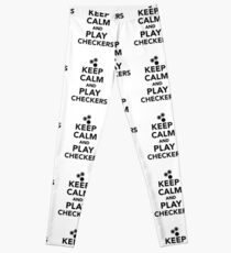 Keep calm and play Checkers Leggings
