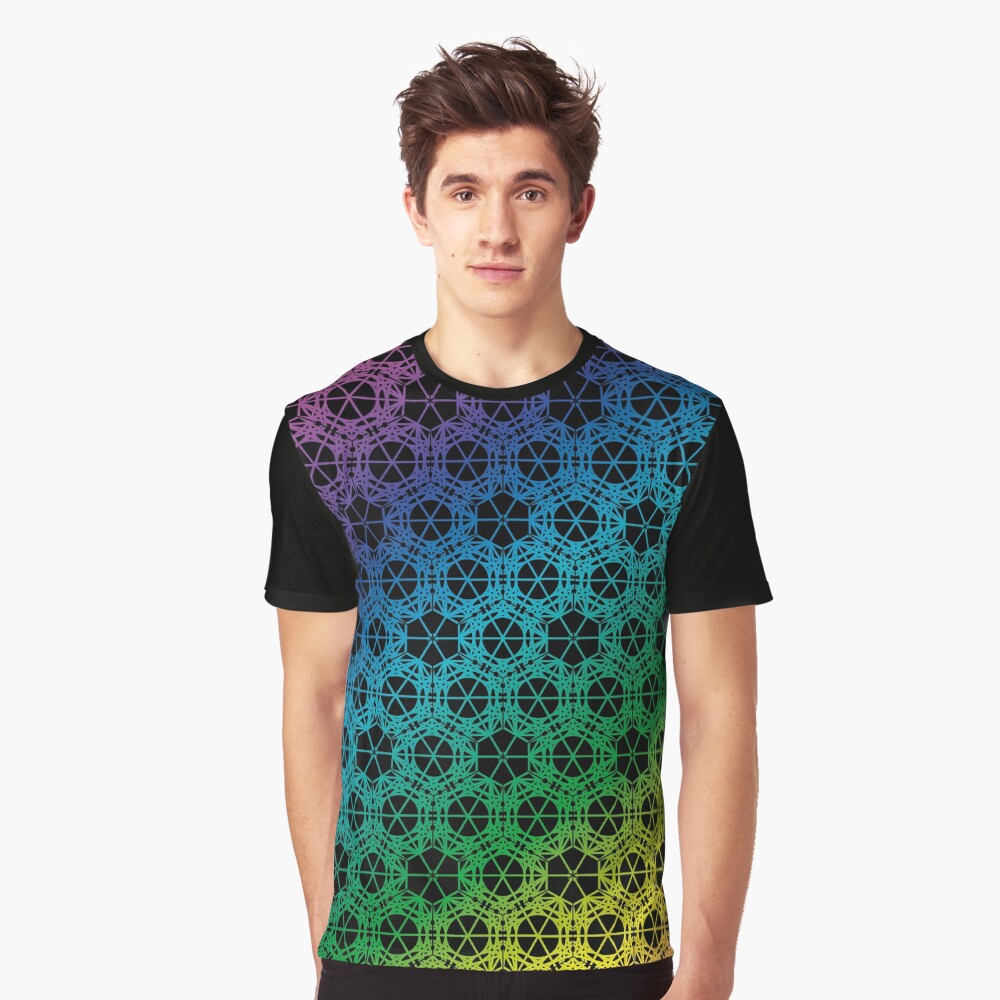 Figuras y colores Camiseta gráfica