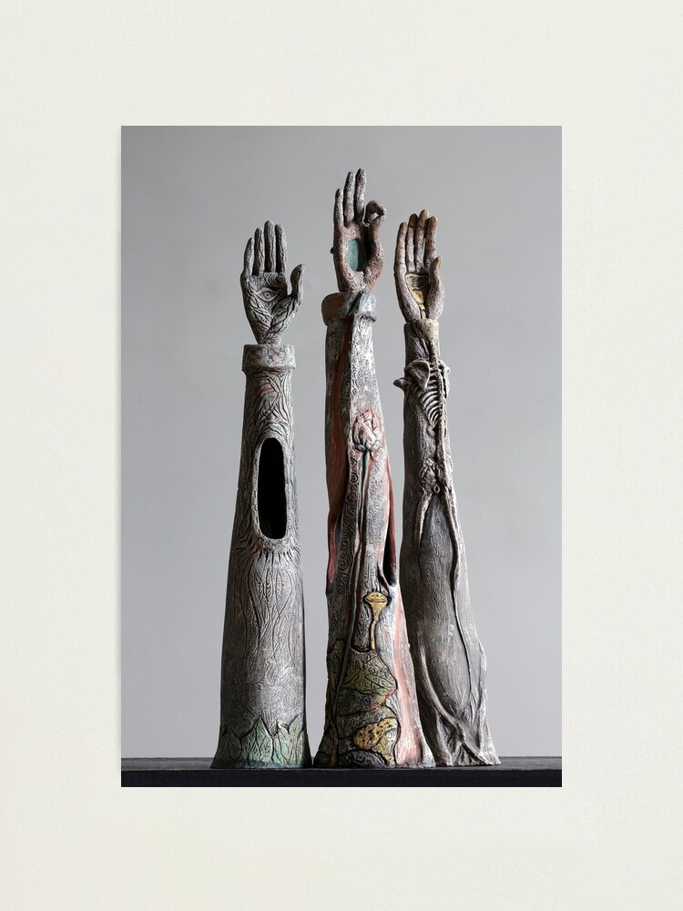 Alternate view of helpful hands delivering goodness Photographic Print