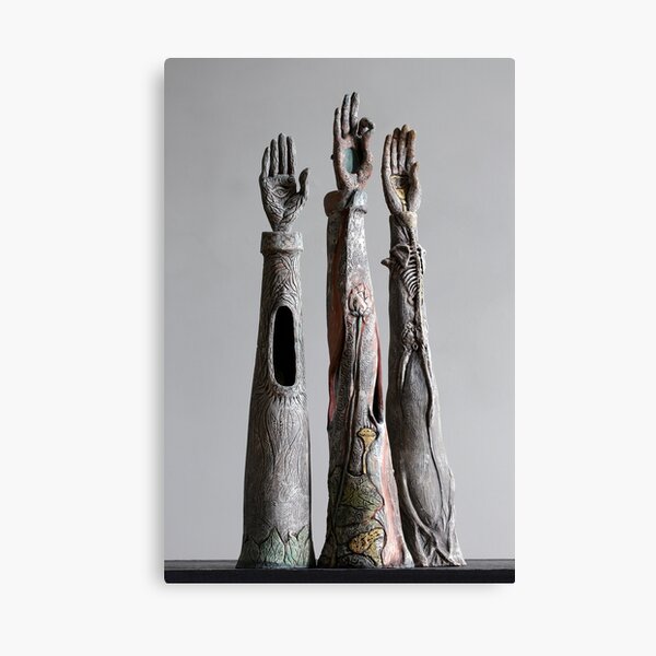 helpful hands delivering goodness Canvas Print