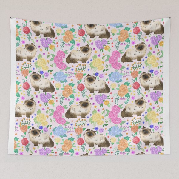 Item preview, Cute cat pattern  designed and sold by artbybee7.