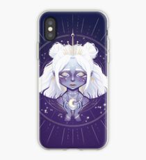 Vinilo y funda para iPhone Guardián lunar