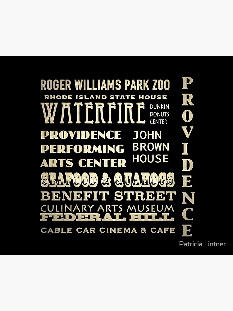 Providence Rhode Island Famous Landmarks by plintner