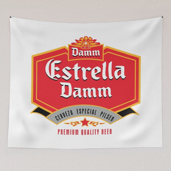 Item preview, Estrella Damm, Spainsh beer - Barcelona designed and sold by estudio3e.