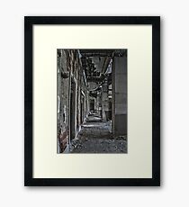 Urban exploration Framed Print