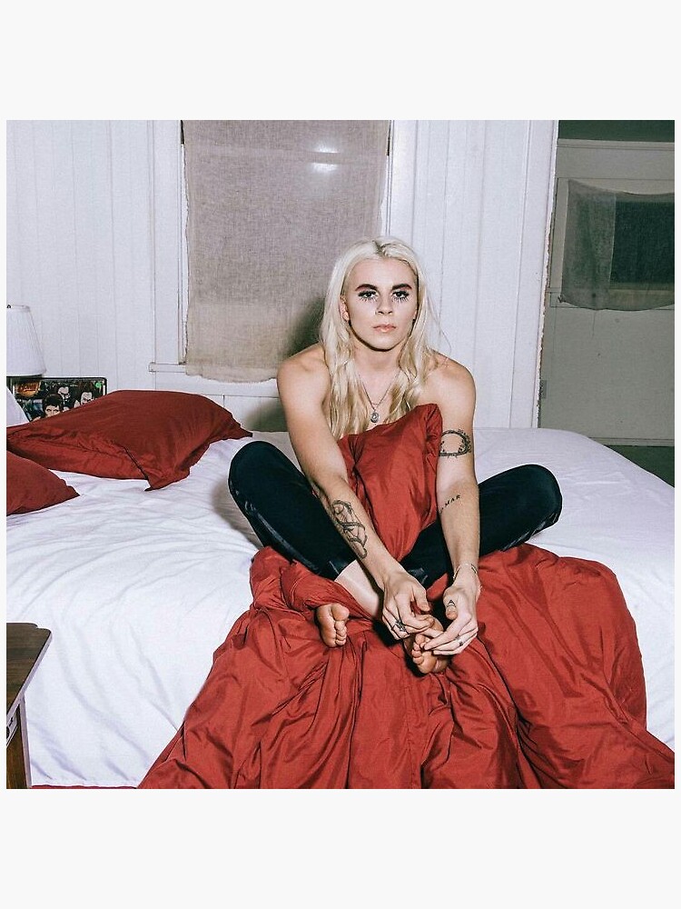 "Lynn Gunn Playboy Sticker " Sticker by micahmaespandau | Redbubble