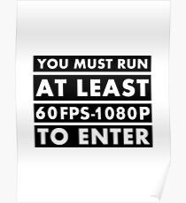 PC Master Race - Warning Poster